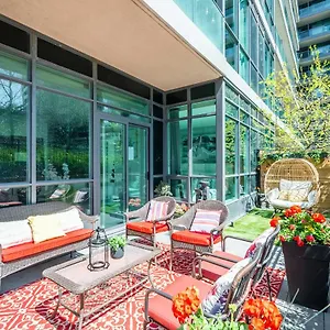 Luxury With Private Patio In Downtown Canada